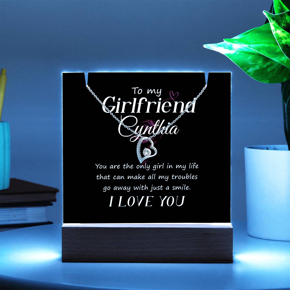 Keepsake Acrylic glow