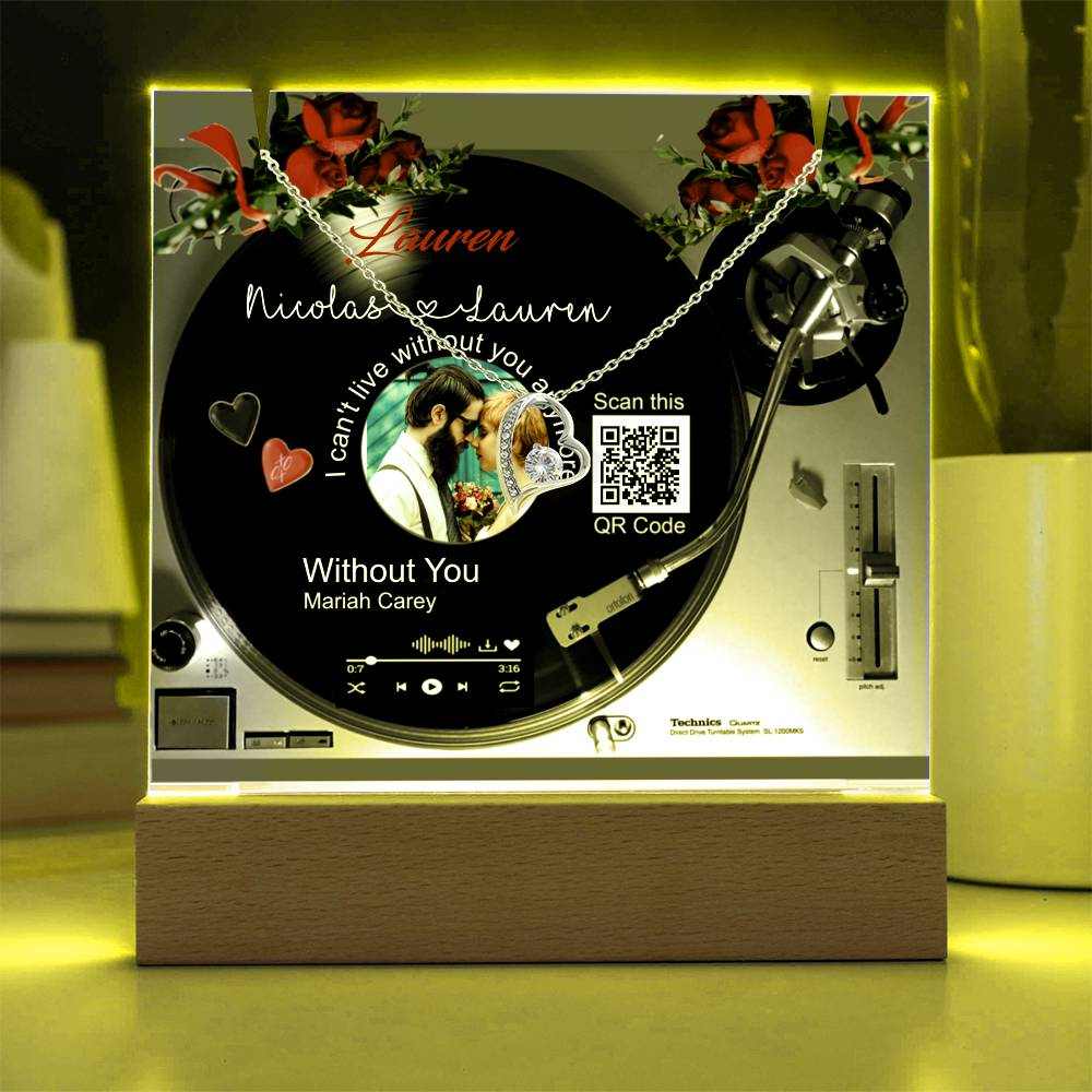 Music QR code Night Stand