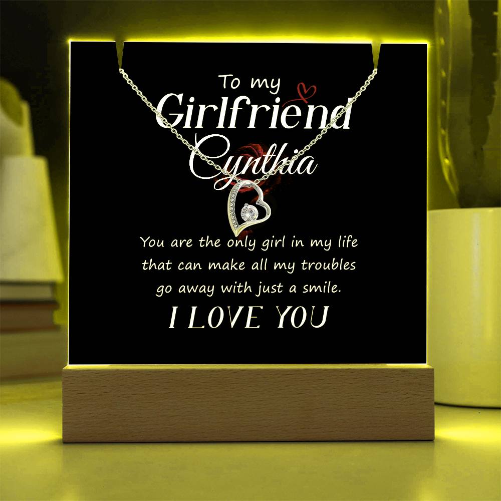 Keepsake Acrylic glow