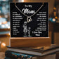 Heart Shaped Mom Gift Night Light Mother Home Decor Gift