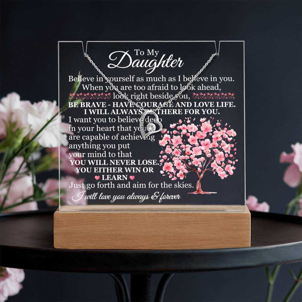 Daughter - Inspirational Acrylic Keepsake