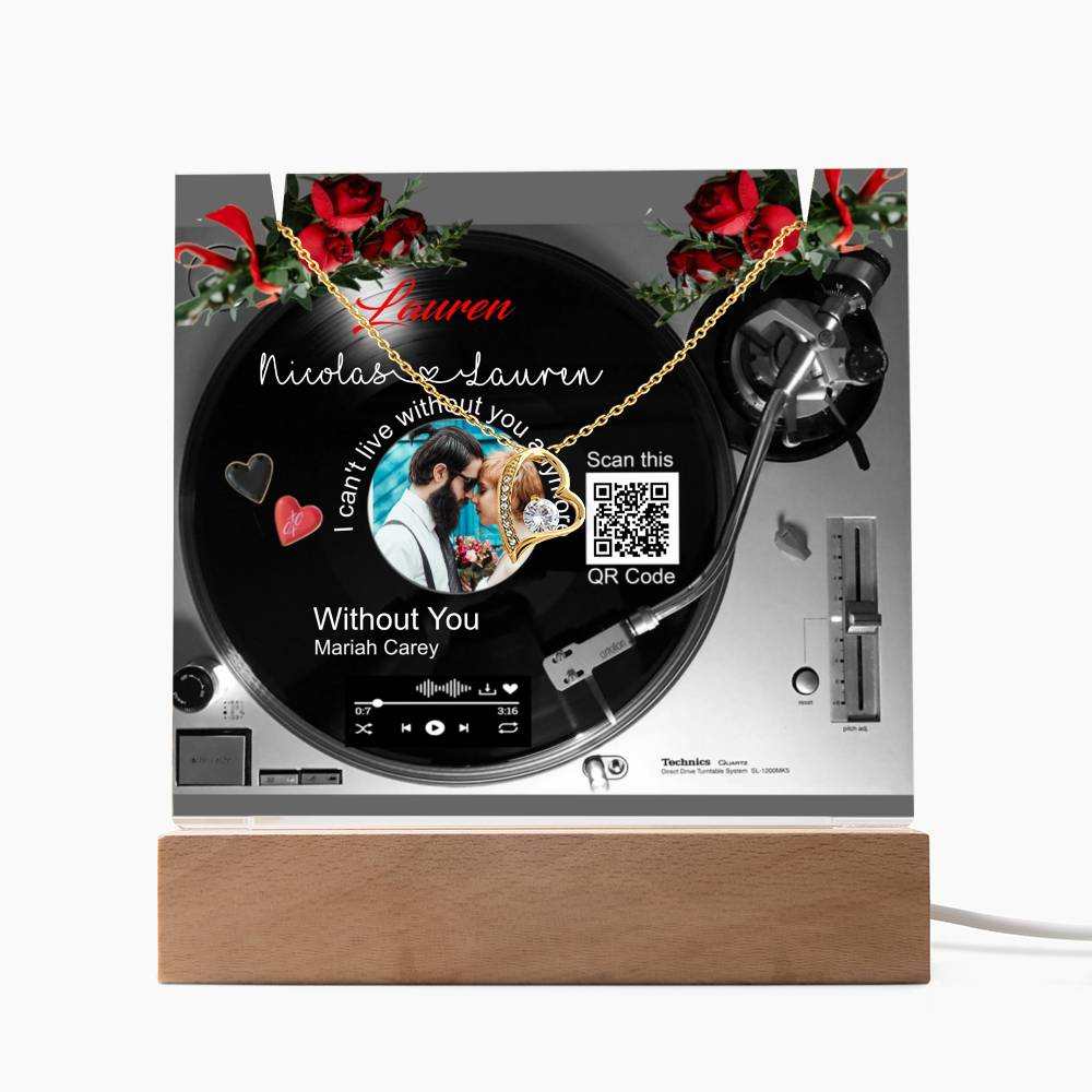 Music QR code Night Stand