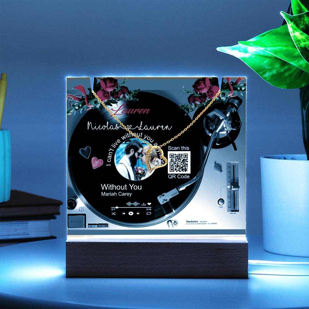 Music QR code Night Stand