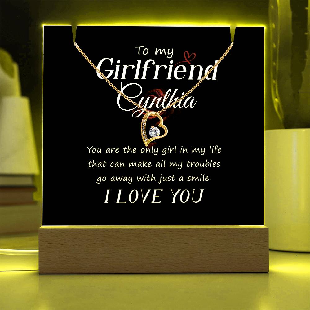 Keepsake Acrylic glow