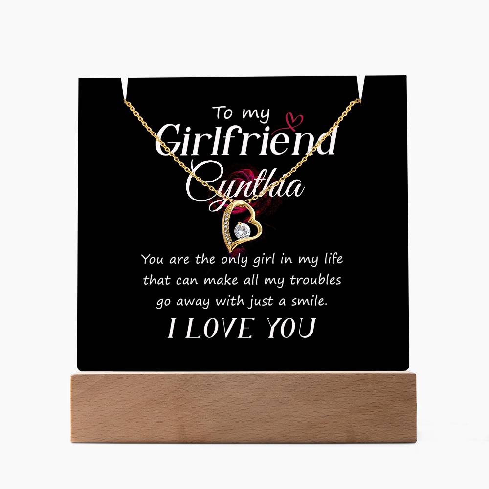 Keepsake Acrylic glow