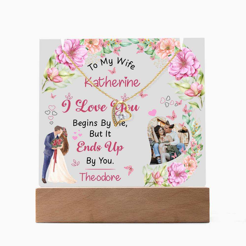 love - Acrylic Night Light Stand