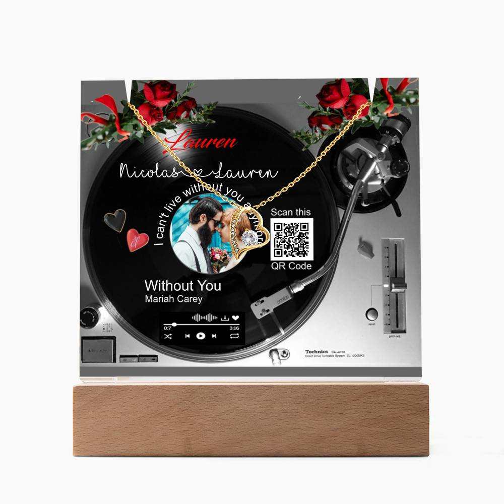 Music QR code Night Stand