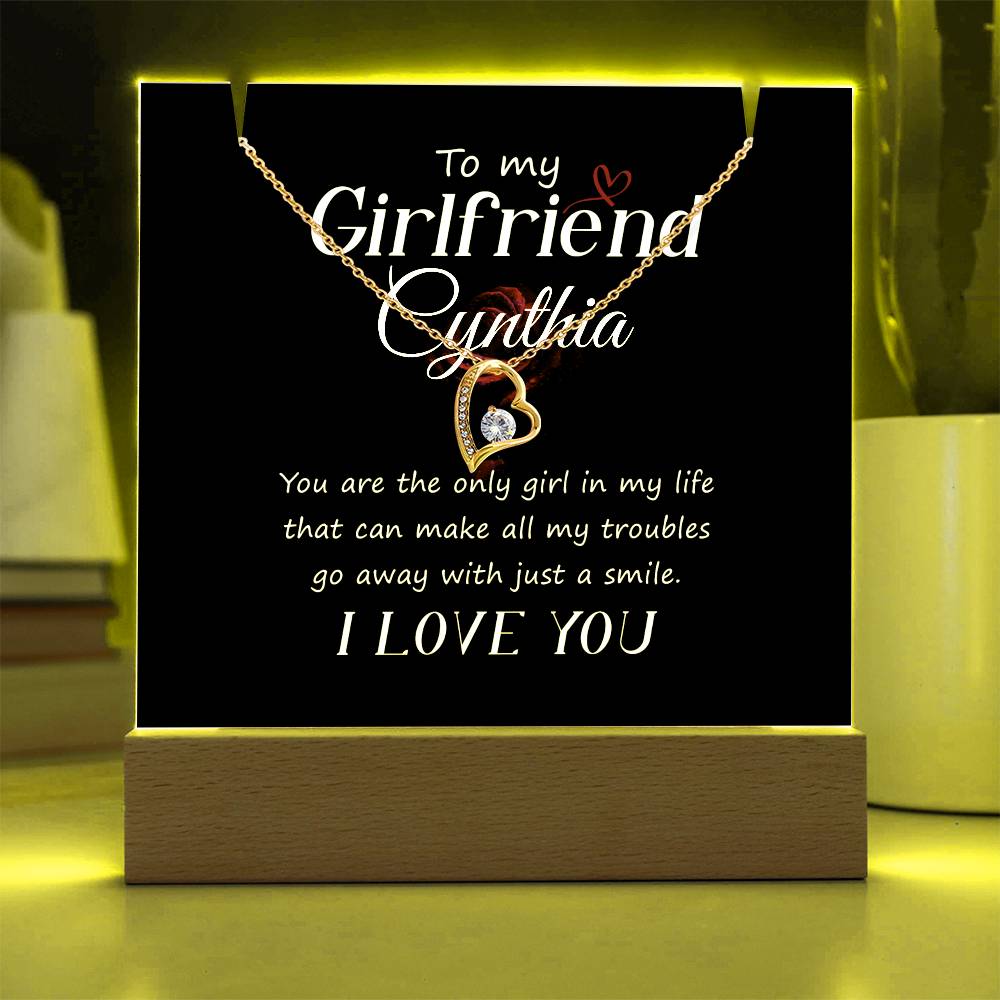 Keepsake Acrylic glow