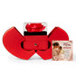 Love Knot Necklace with Red Heart Rose Box For Mom