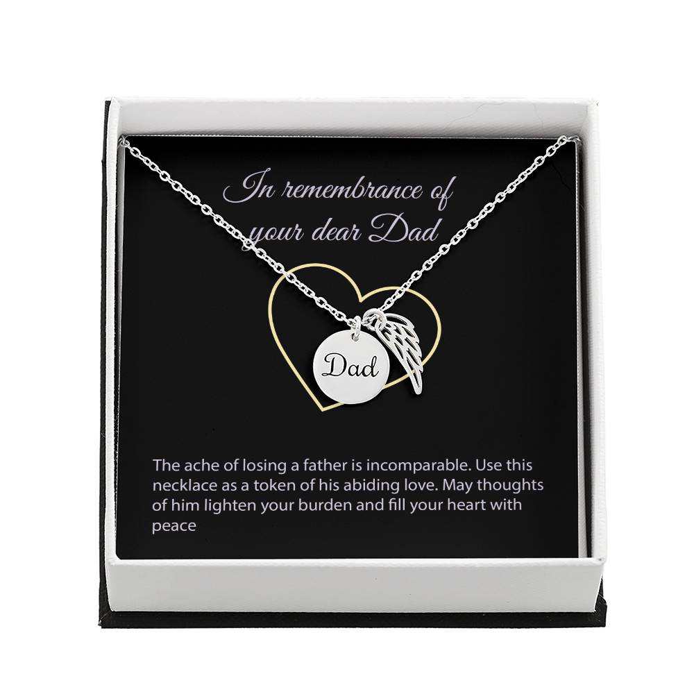 Memorial Necklace cherished memories
