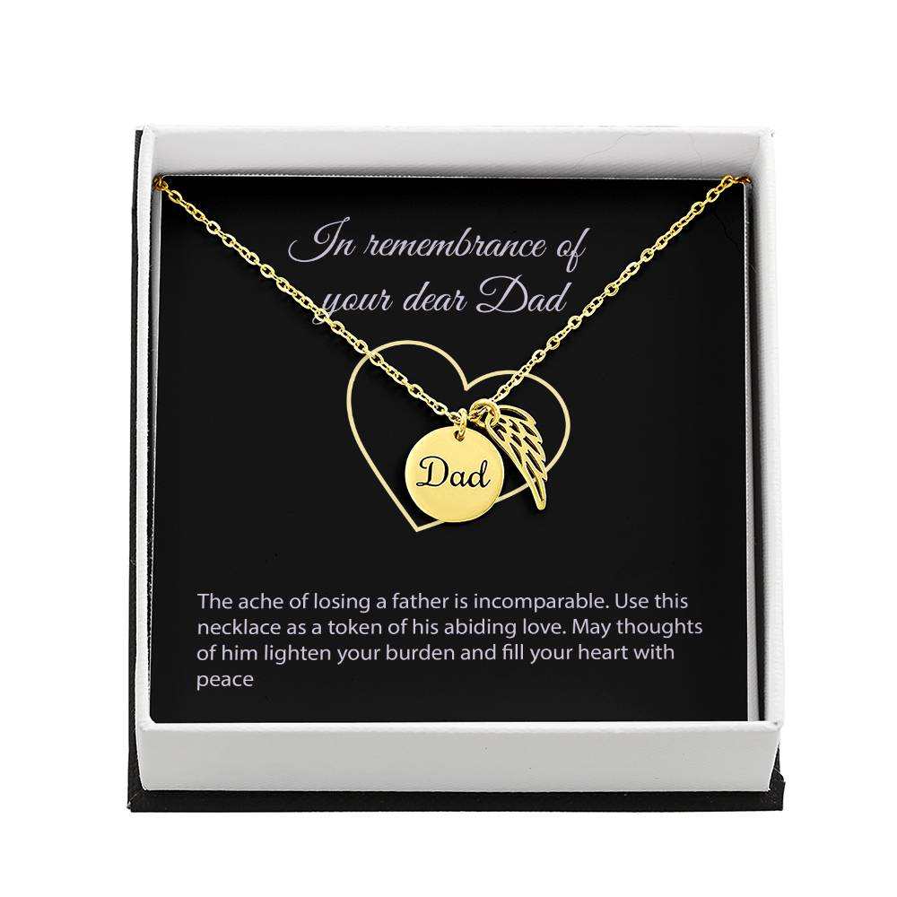Memorial Necklace cherished memories