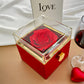 Eternal Rose Jewelry Box Necklace Gift Set – Mother's Day Gift for Mom, Romantic Rose Jewelry Box
