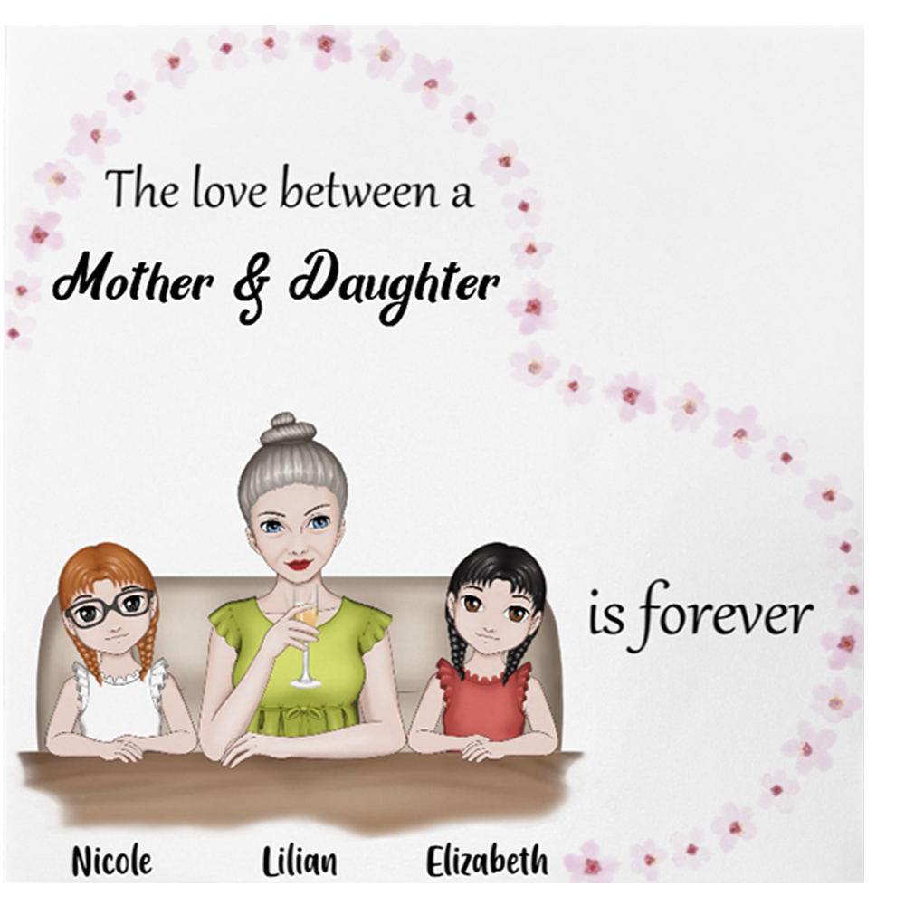 dazzling forever love necklace