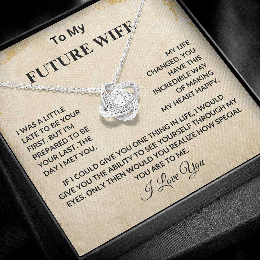 Future Wife - Love Knot Necklace-