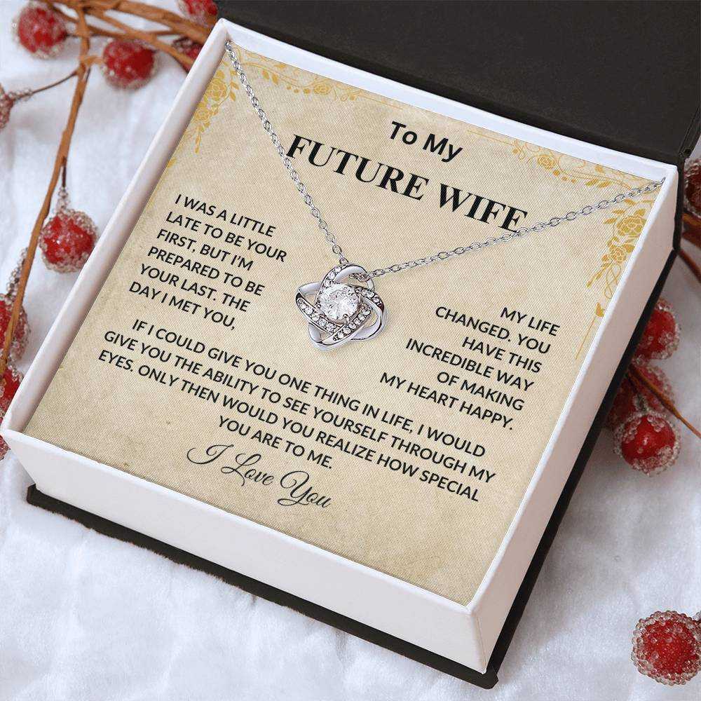 Future Wife - Love Knot Necklace-