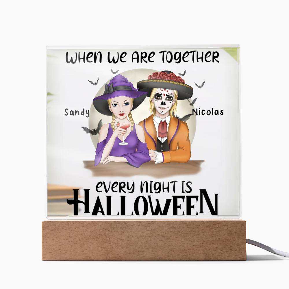 printed square acrylic plaque
