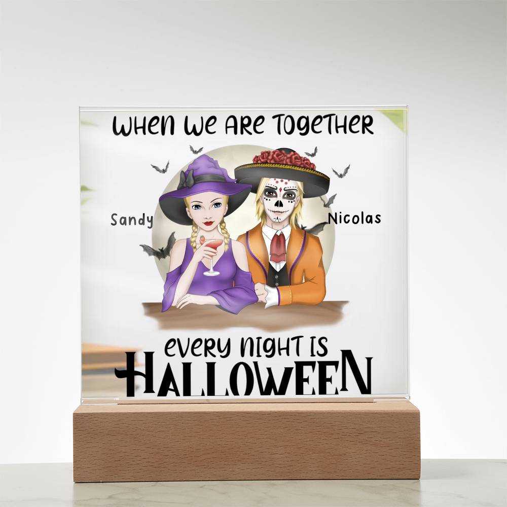 printed square acrylic plaque