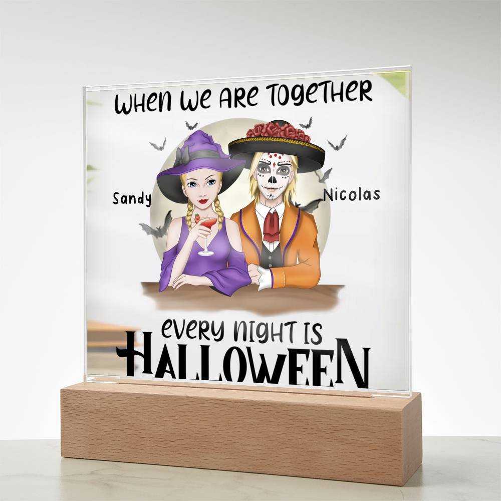 printed square acrylic plaque