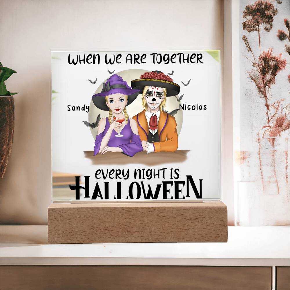 printed square acrylic plaque