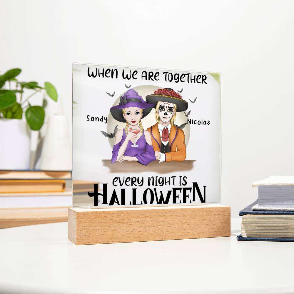 printed square acrylic plaque