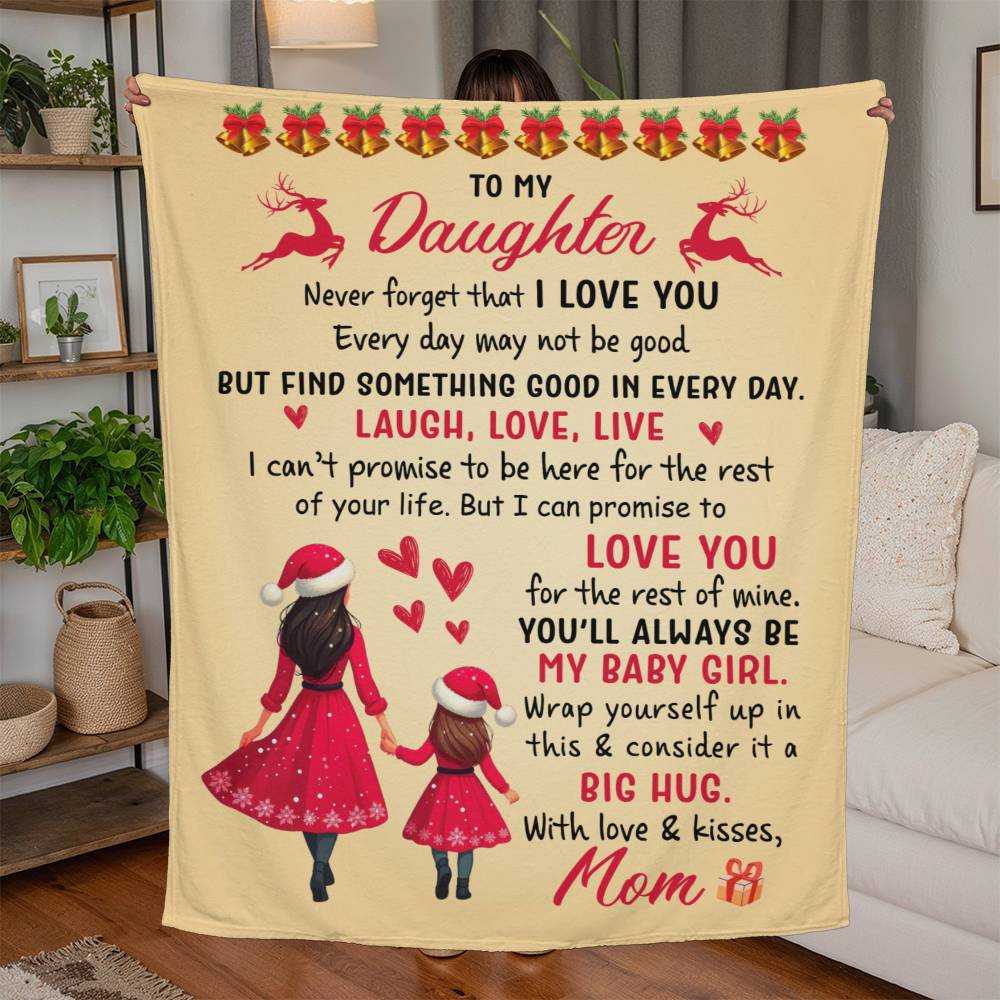 Daughter - Jersey Fleece Blanket -