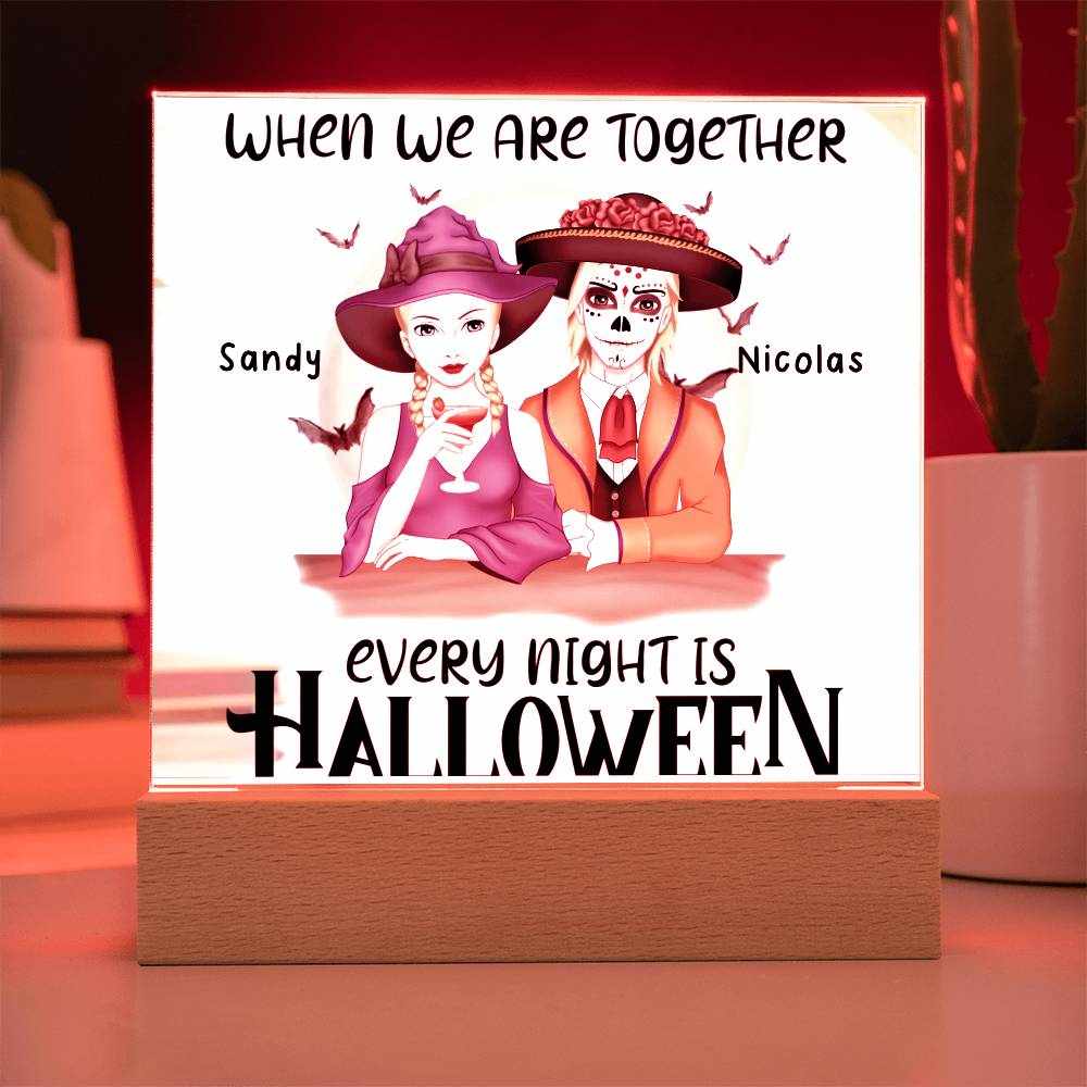 printed square acrylic plaque
