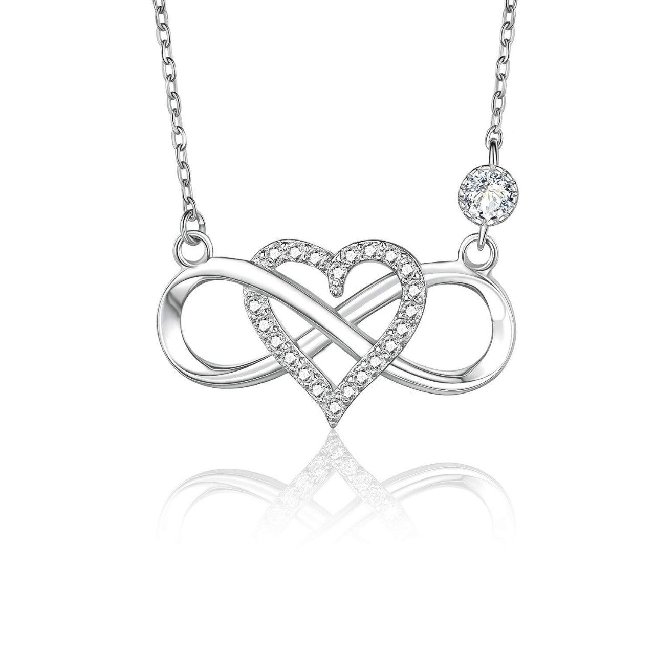 I Love You to Infinity - Necklace for Soulmate/Wife - STM032 - Real Gifts Of Love