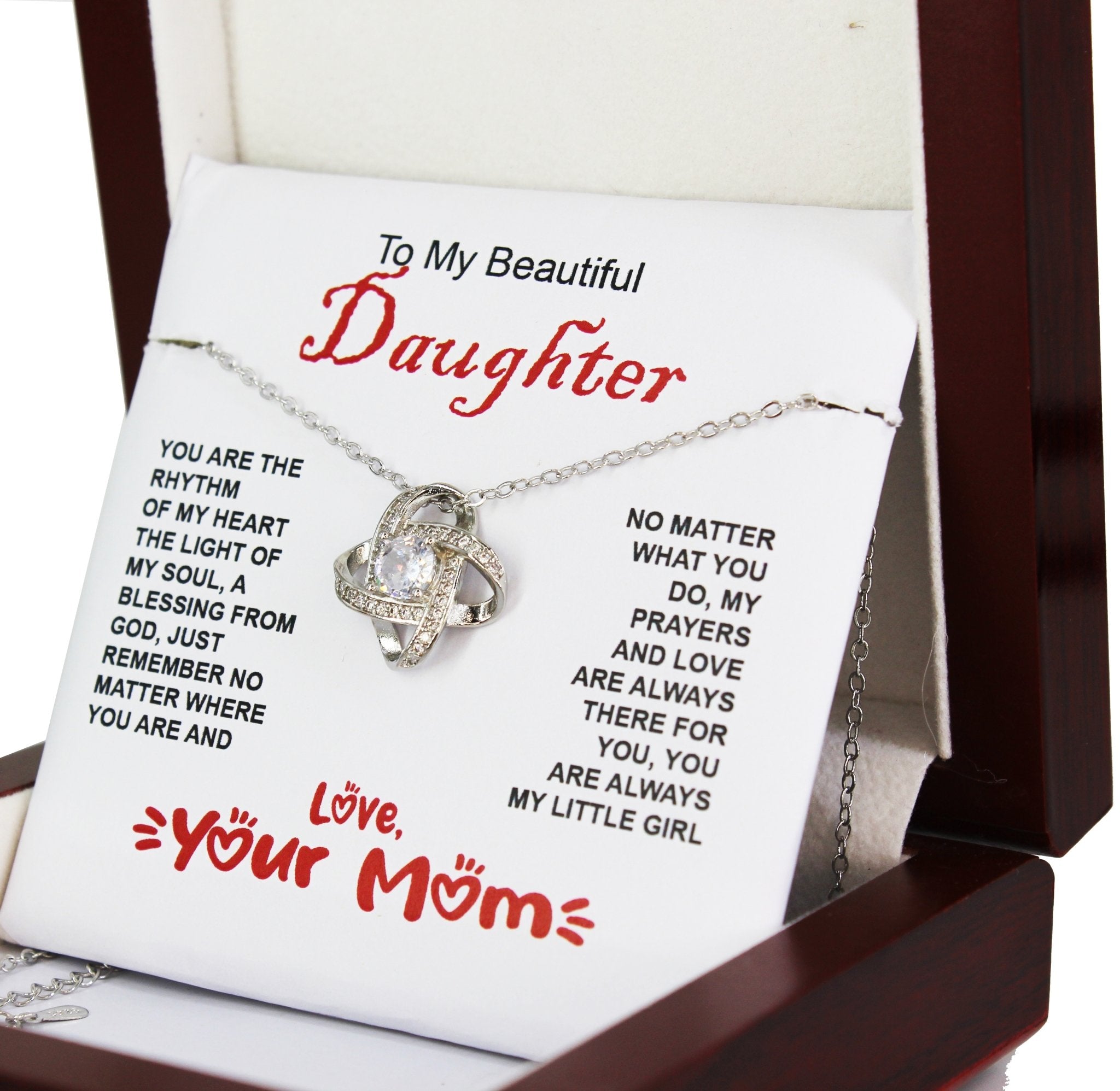 [Almost Sold Out] Daughter-the rhythm of my heart- Necklace-More Variant - Quincy - Real Gifts Of Love