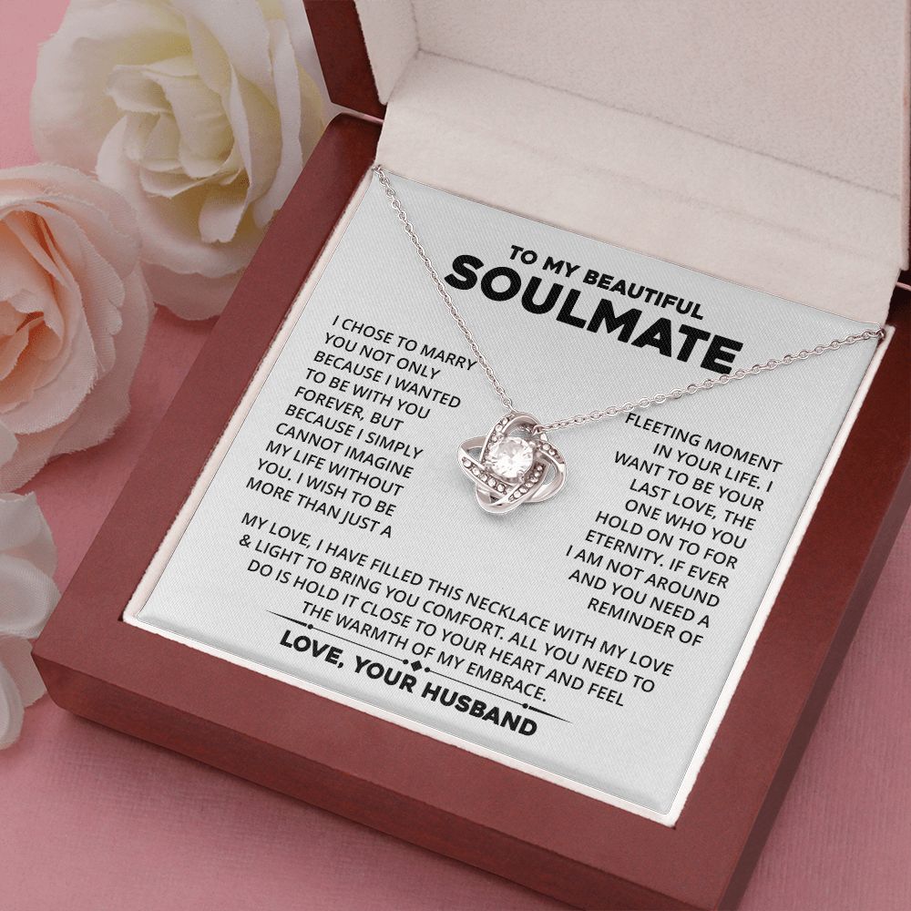 [Almost Sold Out] Soulmate - Cannot Imaging My Life Without You - Necklace - Real Gifts Of Love