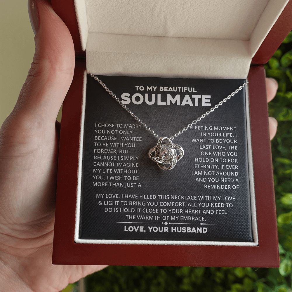 [Almost Sold Out] Soulmate - Cannot Imaging My Life Without You - Necklace B - Real Gifts Of Love