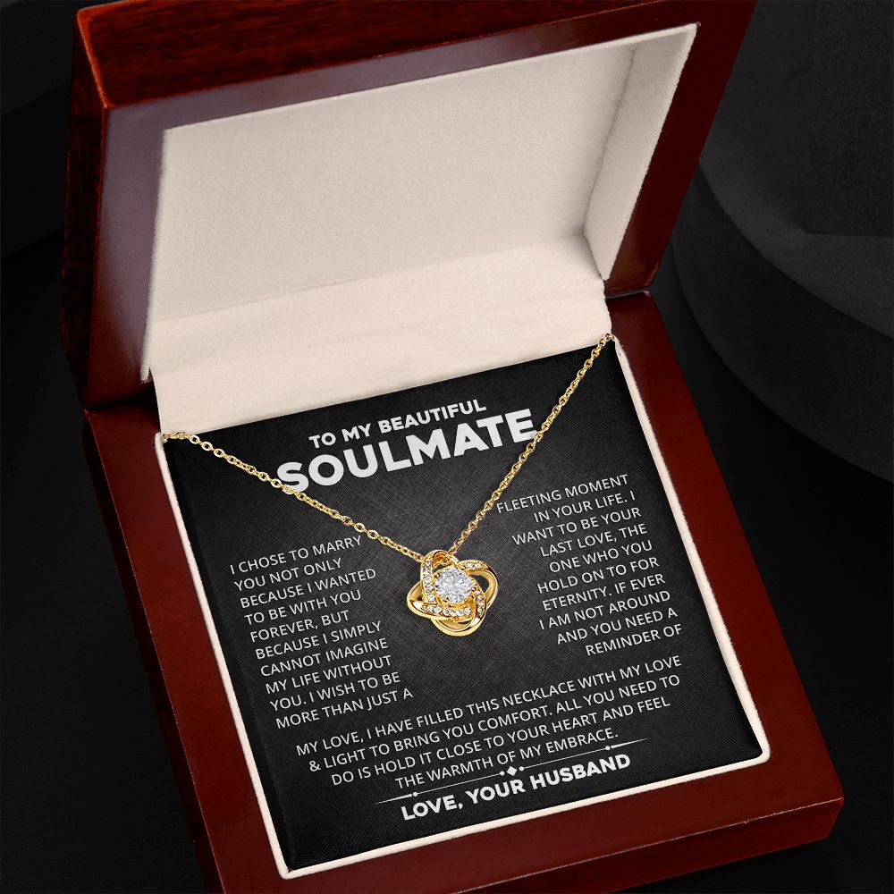 [Almost Sold Out] Soulmate - Cannot Imaging My Life Without You - Necklace B - Real Gifts Of Love