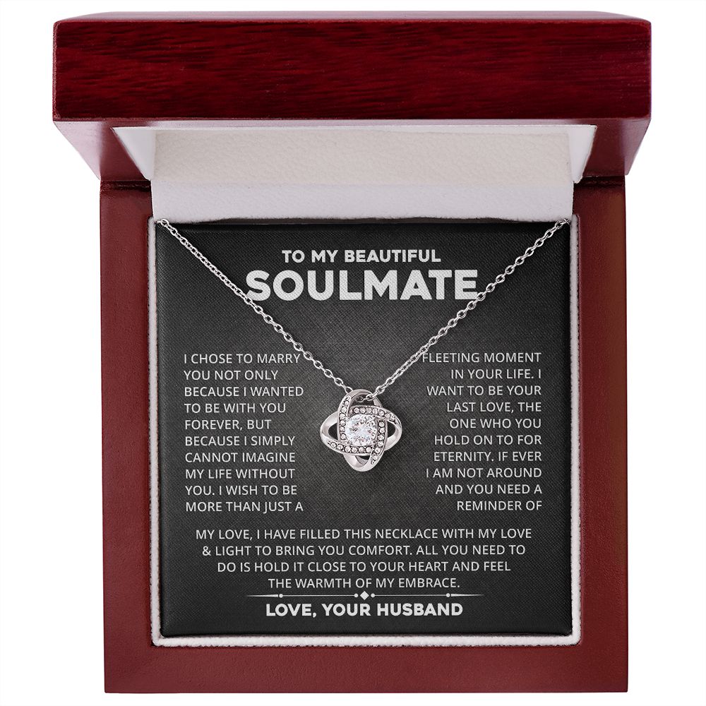 [Almost Sold Out] Soulmate - Cannot Imaging My Life Without You - Necklace B - Real Gifts Of Love