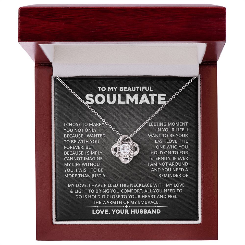 [Almost Sold Out] Soulmate - Cannot Imaging My Life Without You - Necklace B - Quincy - Real Gifts Of Love