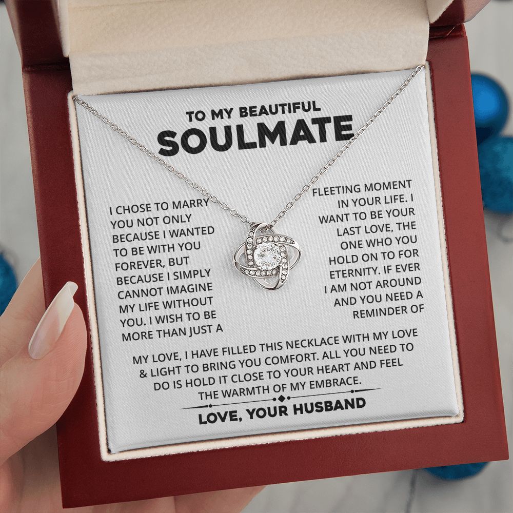 [Almost Sold Out] Soulmate - Cannot Imaging My Life Without You - Necklace - Quincy - Real Gifts Of Love