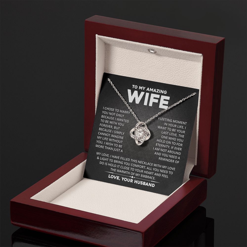 [Almost Sold Out] Wife - Cannot Imaging My Life Without You - Necklace B - Real Gifts Of Love