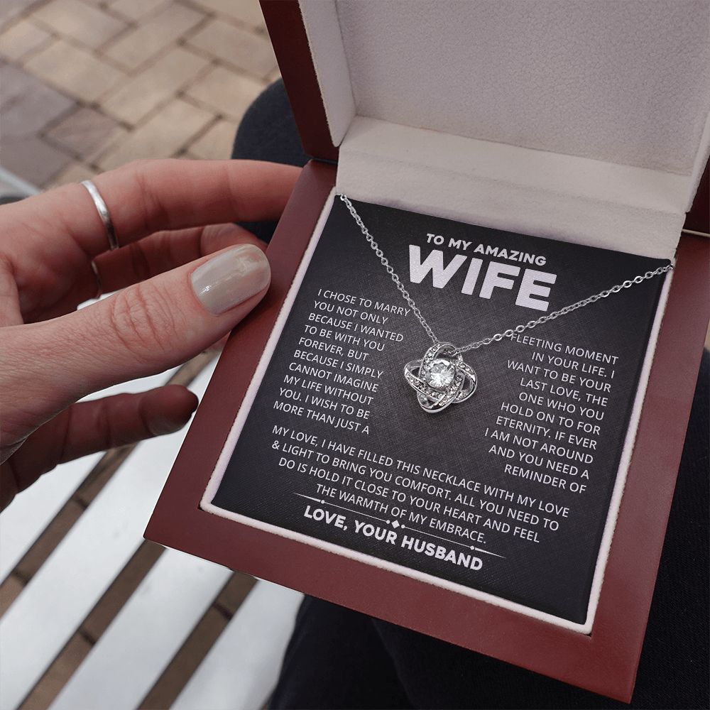 [Almost Sold Out] Wife - Cannot Imaging My Life Without You - Necklace B - Quincy - Real Gifts Of Love