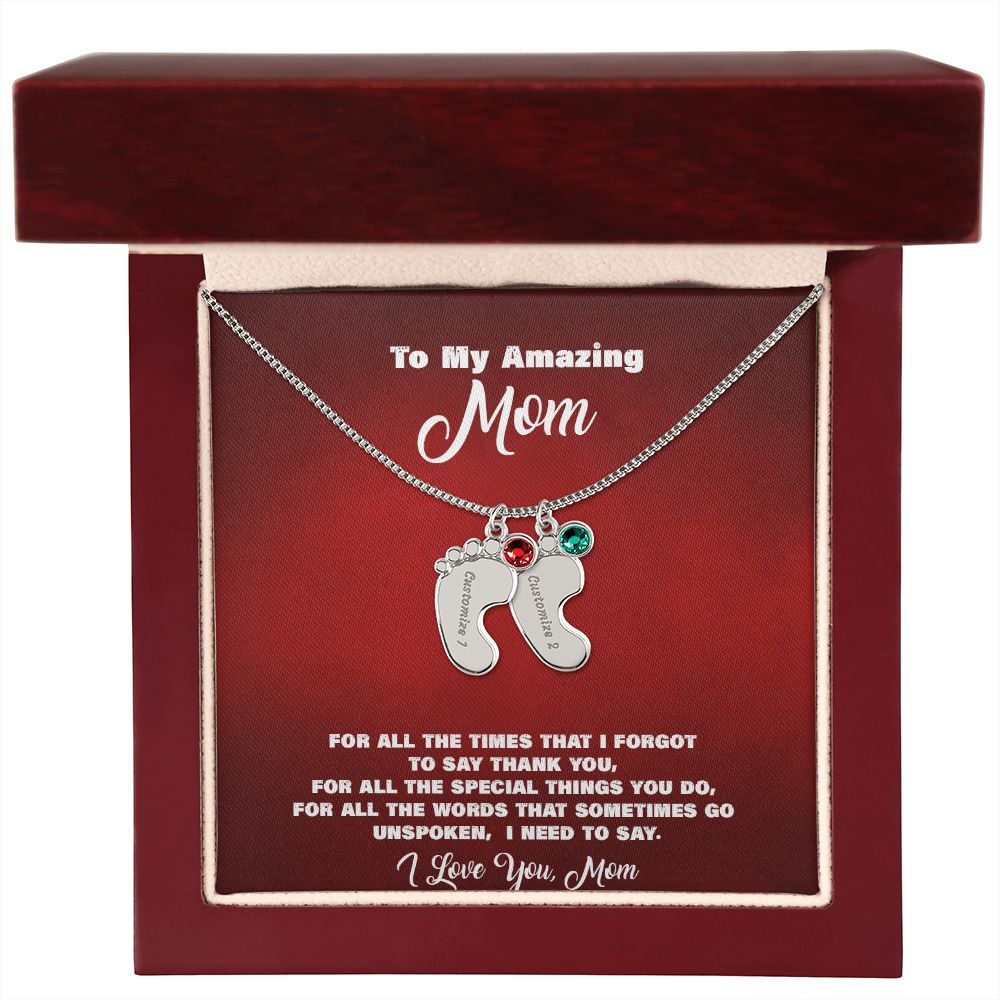 To my amazing Mom - for all the unspoken word, I need to say I Love You, Mom