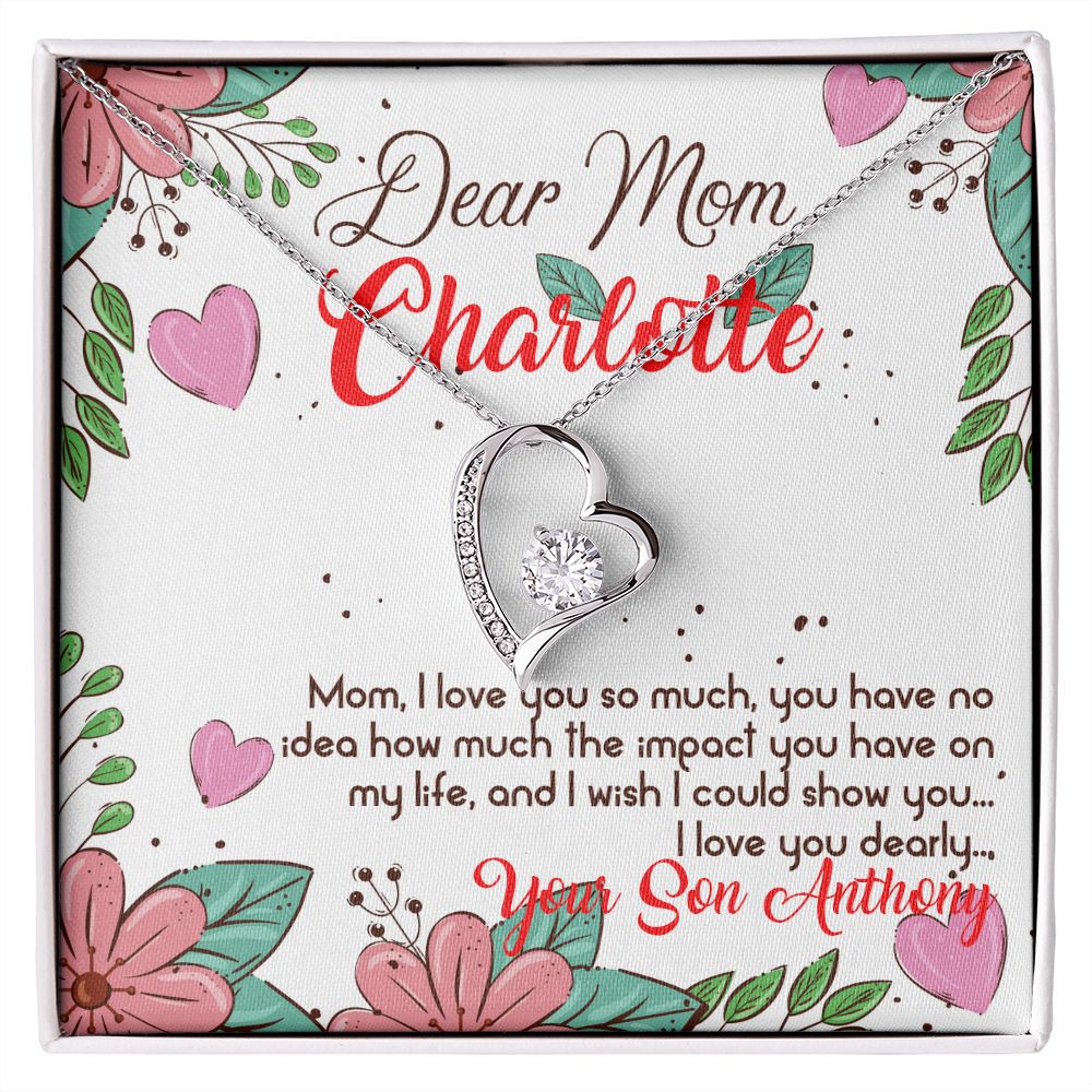 Dear Mom, I love you so much - Real Gifts Of Love