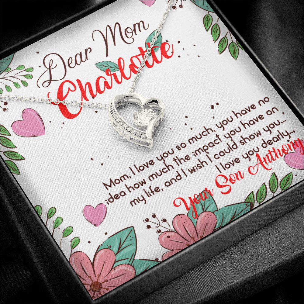 Dear Mom, I love you so much - Real Gifts Of Love