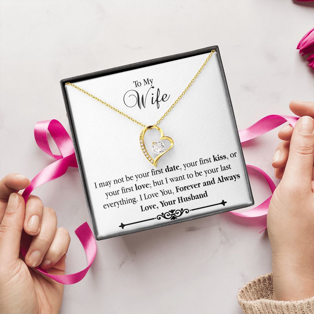 Forever Love Necklace - I may not your first date - Real Gifts Of Love