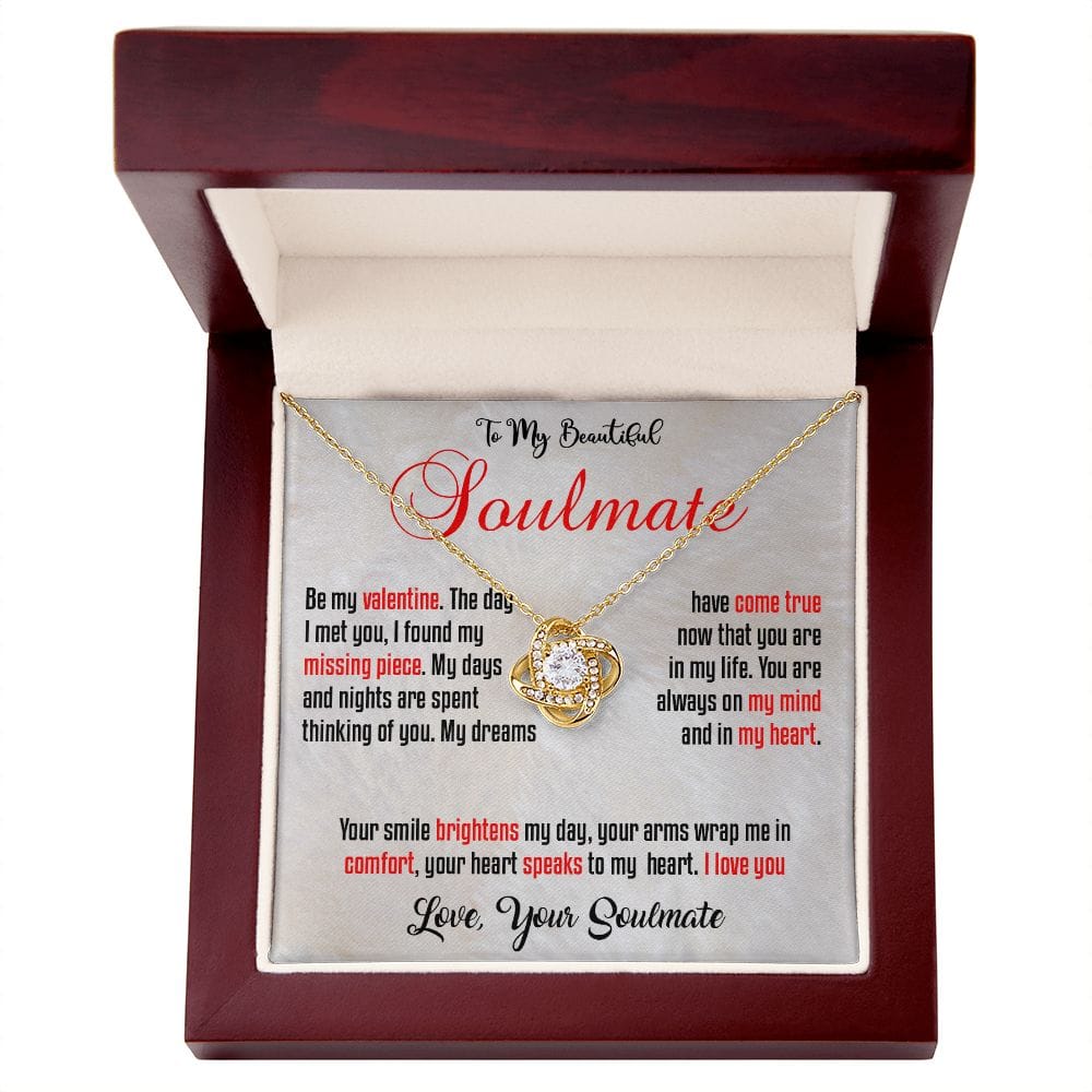 Soulmate - Love Know - Be Mine Valentine. Mink background - Real Gifts Of Love