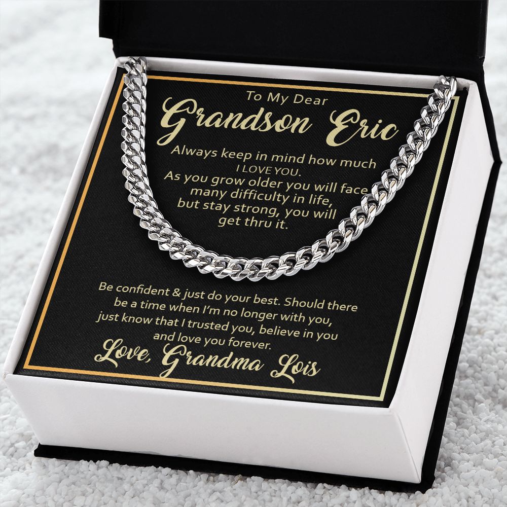 To my Grandson Eric I love you ... - Real Gifts Of Love