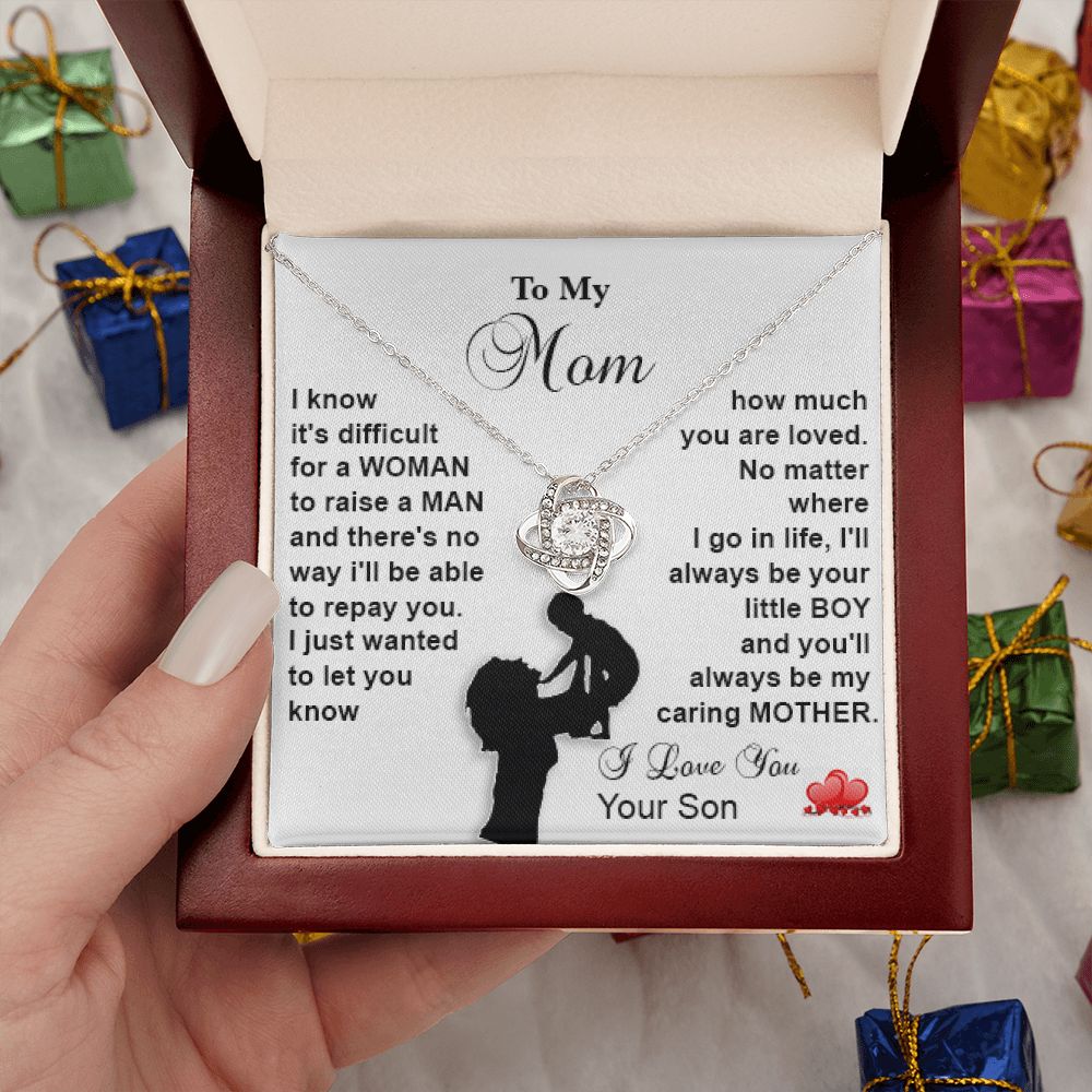 To my Mom, I know its difficult ... Necklace for MOM - Real Gifts Of Love