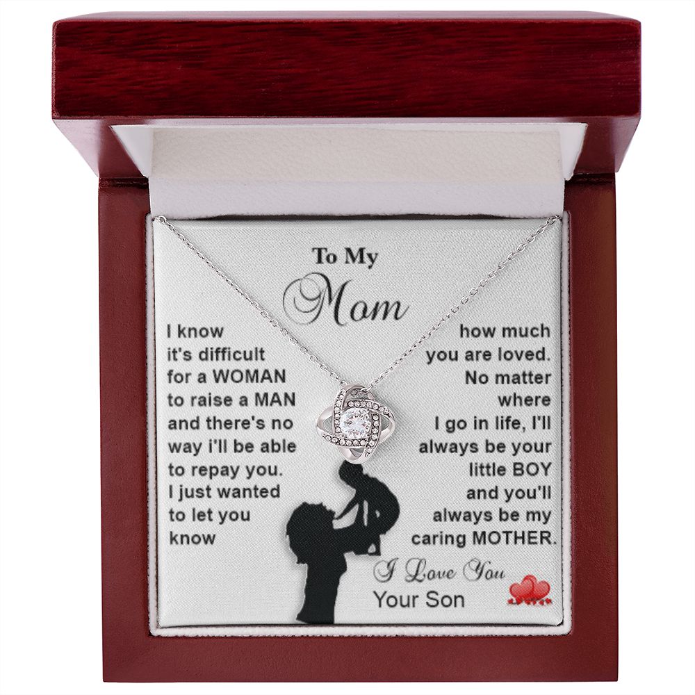 To my Mom, I know its difficult ... Necklace for MOM - Real Gifts Of Love