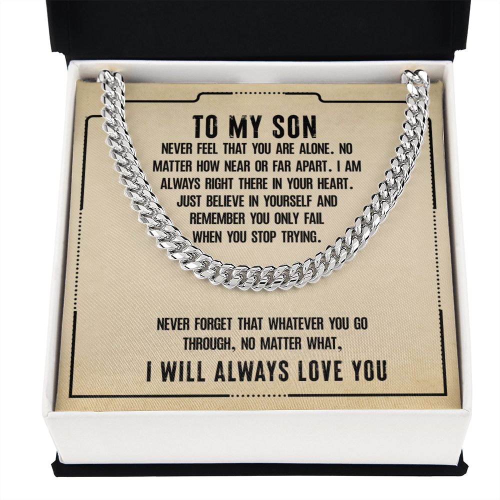 To My Son - Never feel Alone ... - Real Gifts Of Love